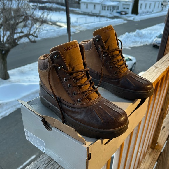 Nautica Men's Brown Boots Size 7 - Picture 4 of 6